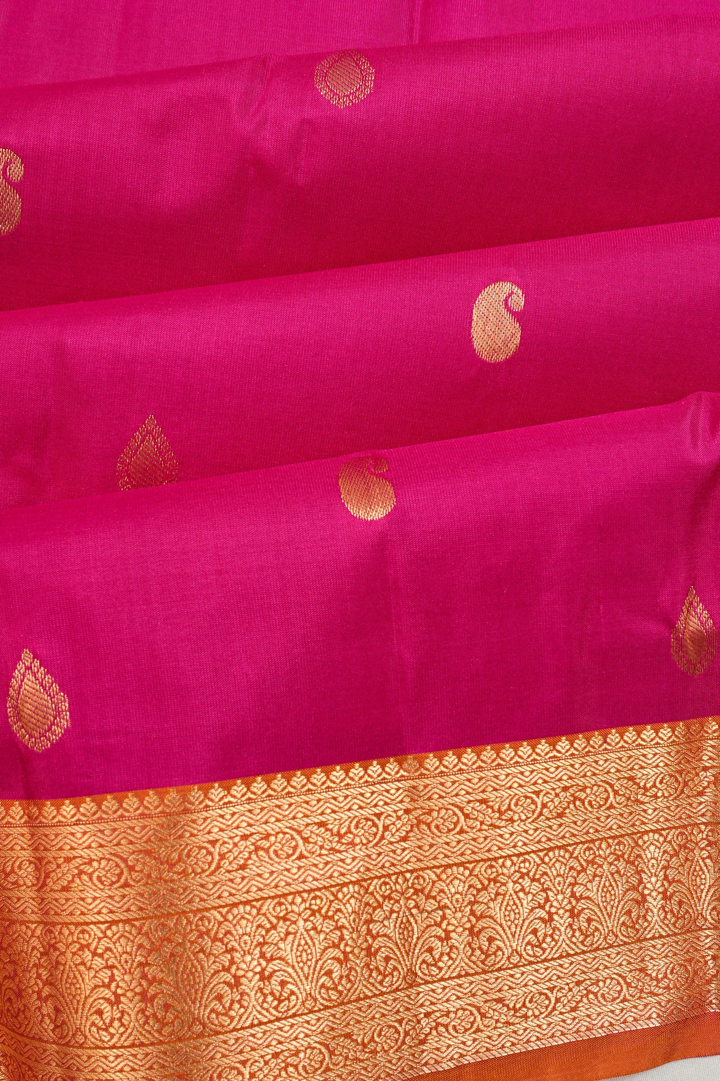 Taranga Kanchi Silk Butta Pink Saree
