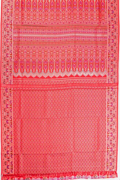 Kanchipuram Silk Brocade Pink Saree