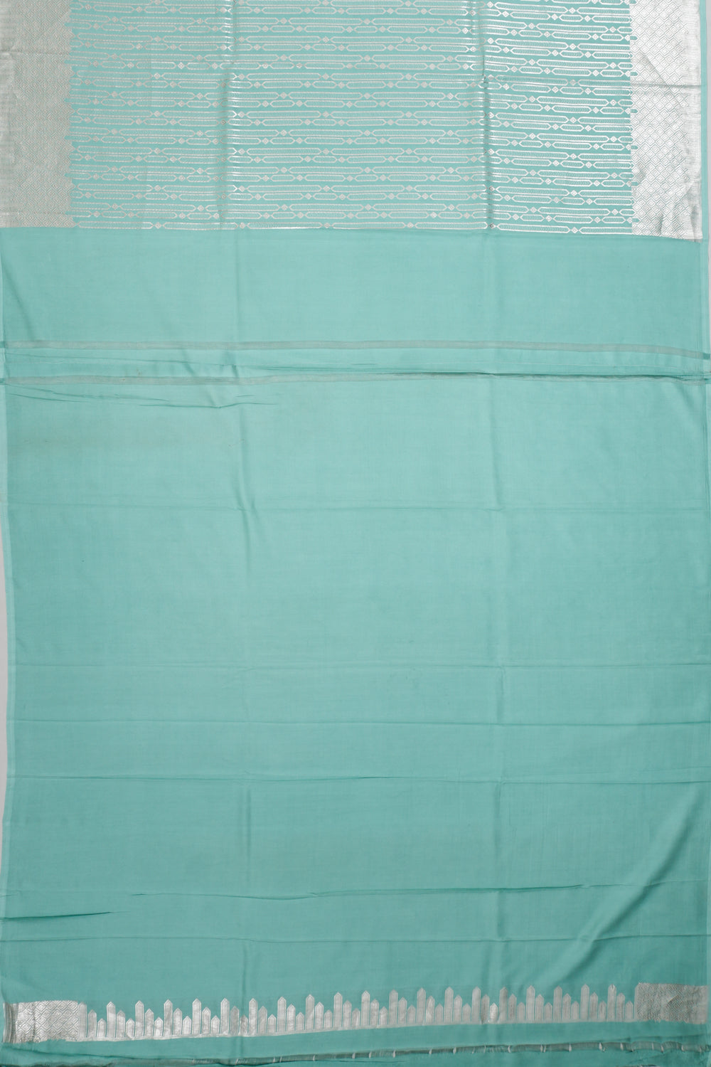 Vaanya Banaras Silk Brocade Blue Saree