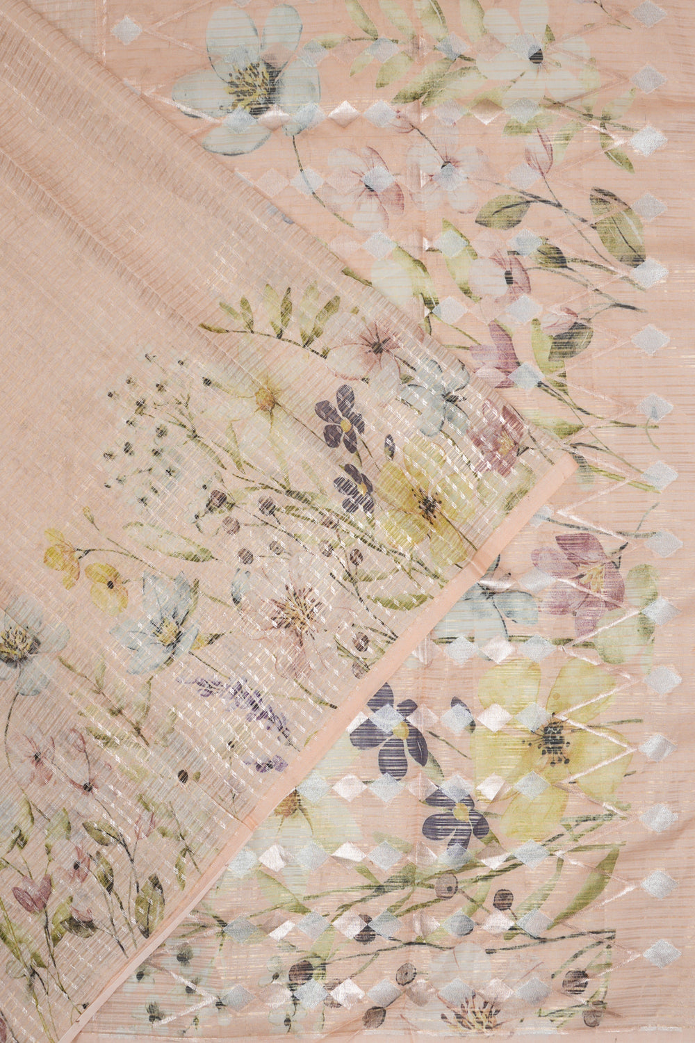 Vaanya Banaras Silk Brocade Pink Saree