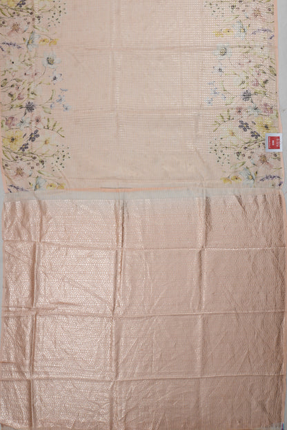 Vaanya Banaras Silk Brocade Pink Saree
