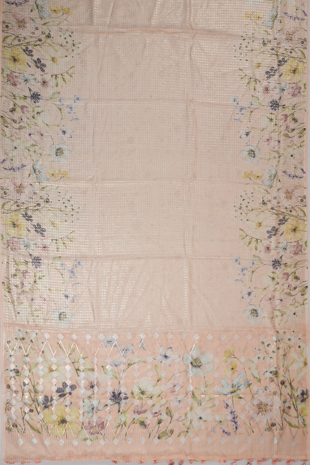 Vaanya Banaras Silk Brocade Pink Saree
