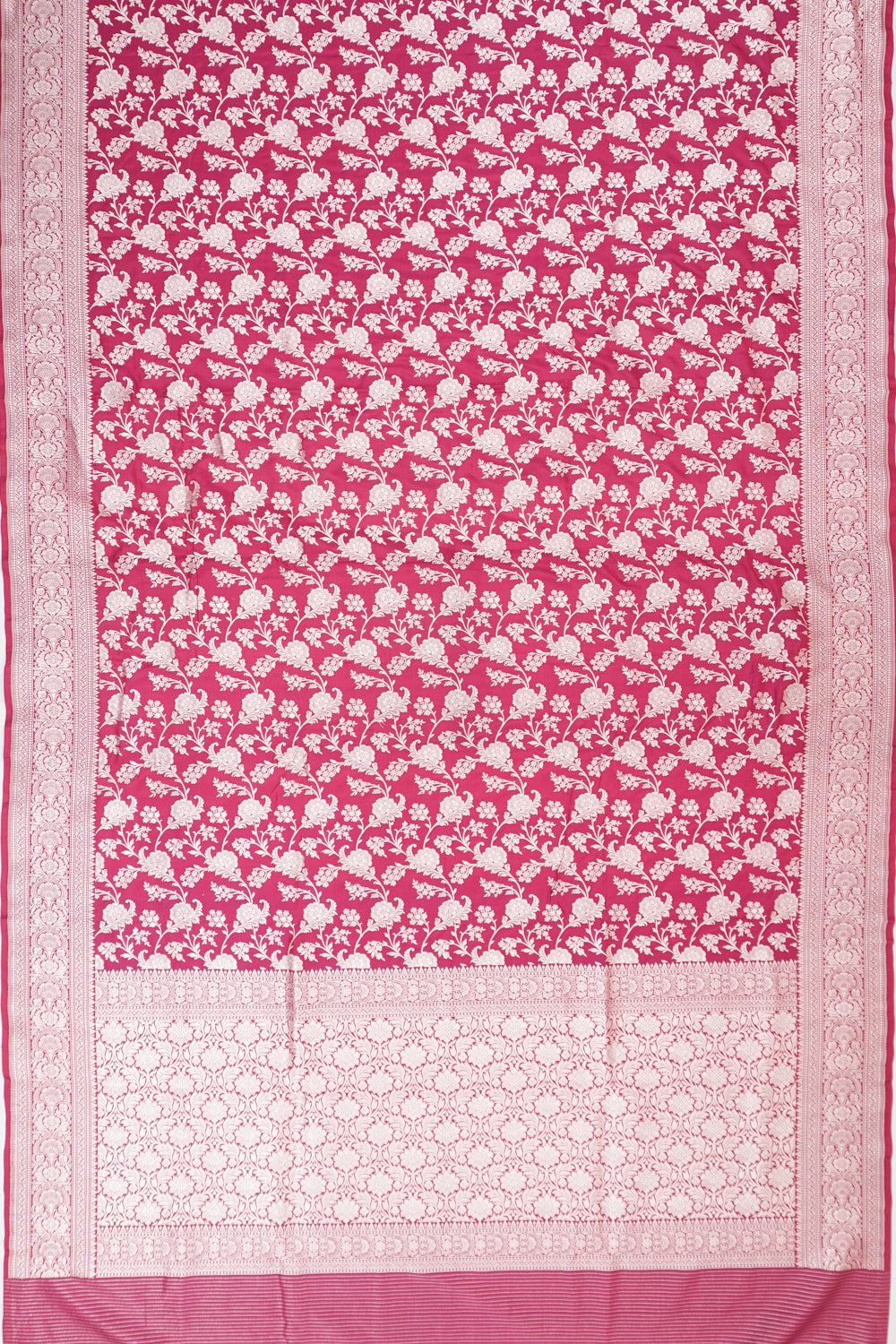 Vaanya Banaras Silk Brocade Purple Saree
