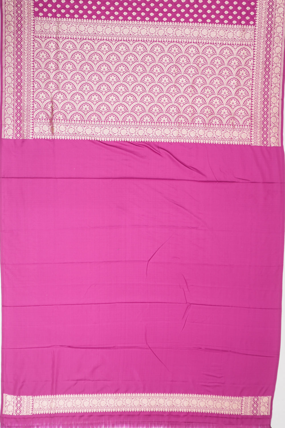 Vaanya Banaras Silk Brocade Violet Saree