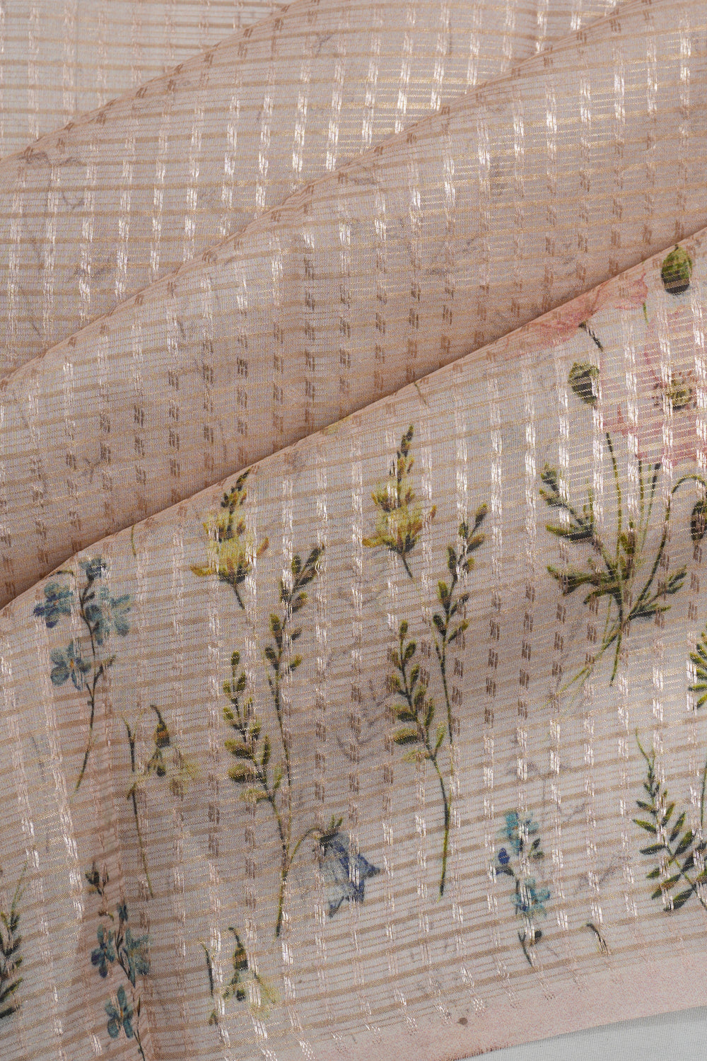 Vaanya Banaras Silk Brocade Pink Saree