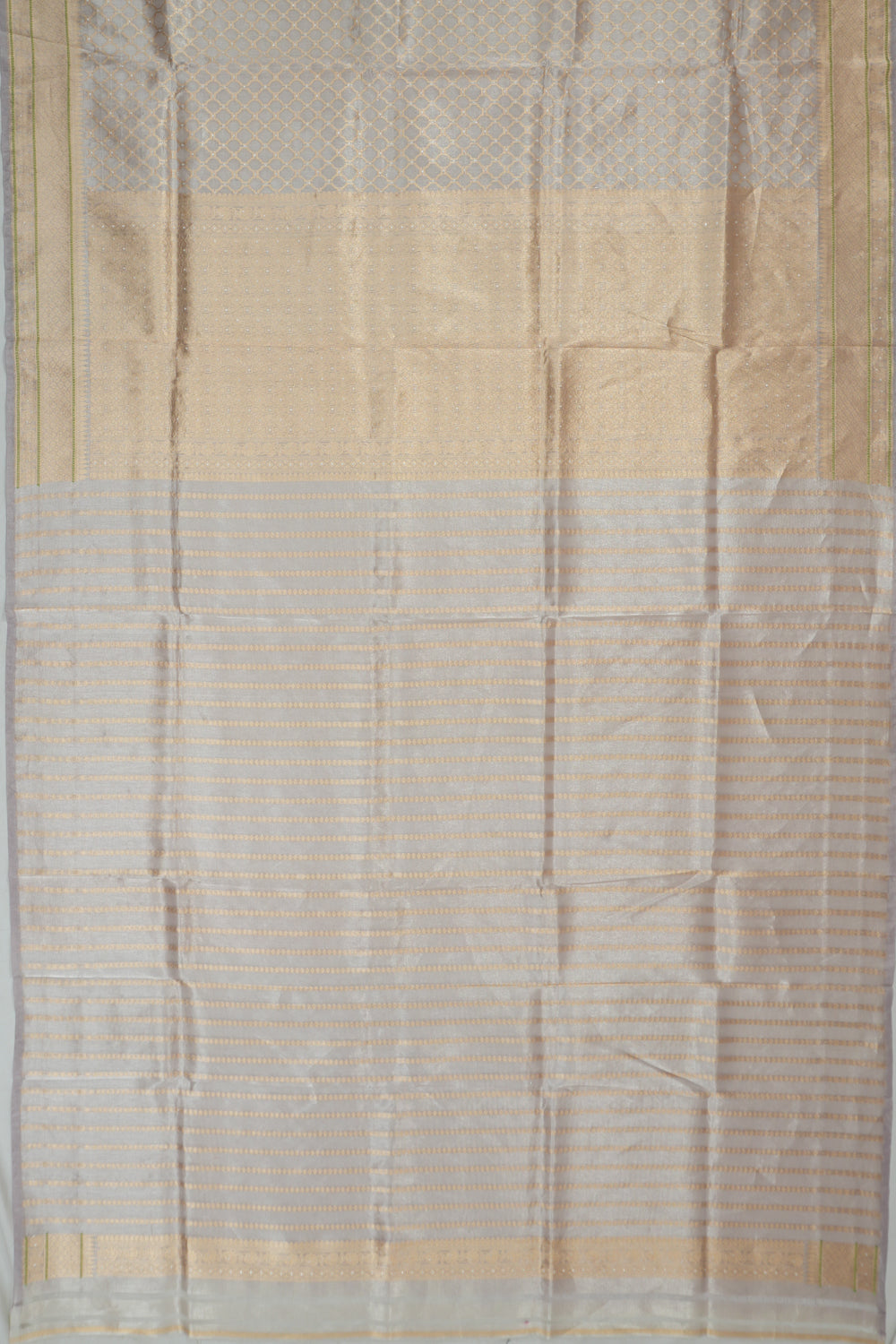 Vaanya Banaras Silk Brocade Blue Saree