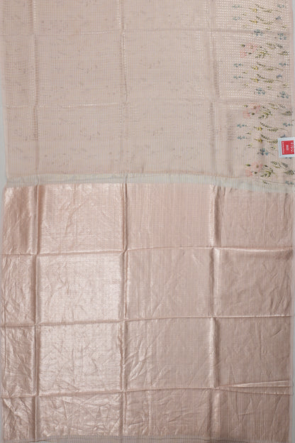 Vaanya Banaras Silk Brocade Pink Saree
