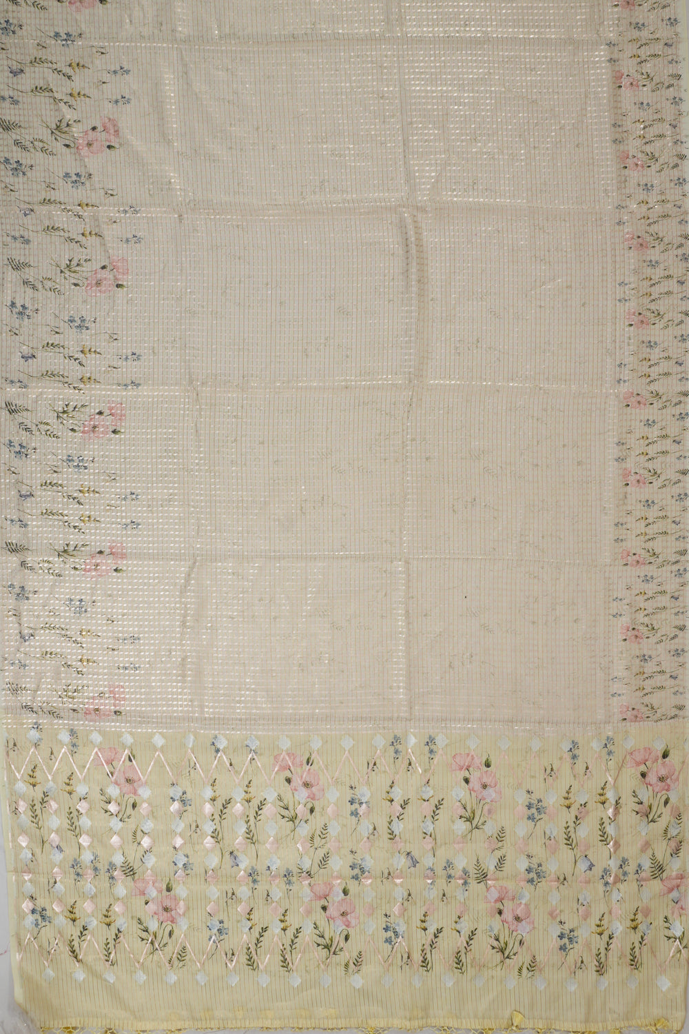 Vaanya Banaras Silk Brocade Light Green Saree