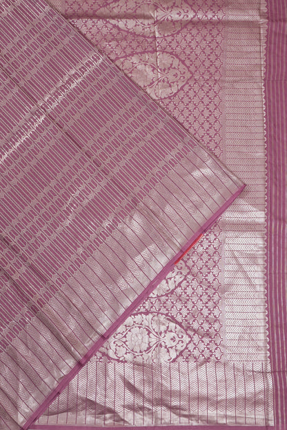 Vaanya Banaras Silk Brocade Pink Saree