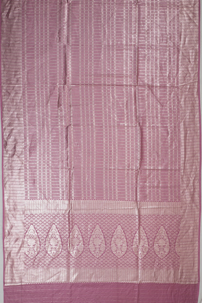 Vaanya Banaras Silk Brocade Pink Saree