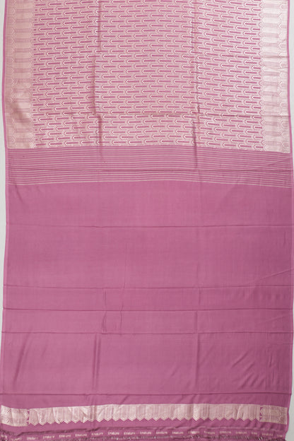 Vaanya Banaras Silk Brocade Lavender Saree