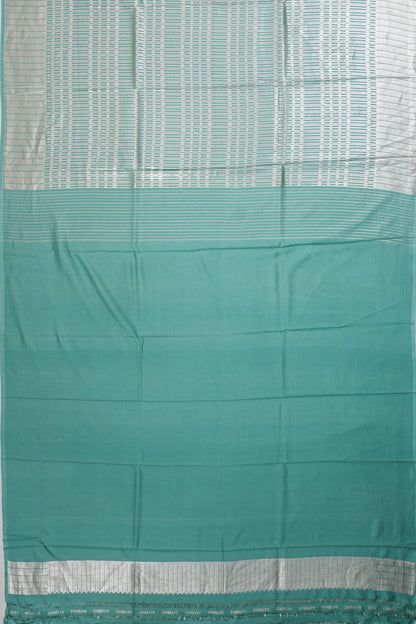 Vaanya Banaras Silk Brocade Blue Saree