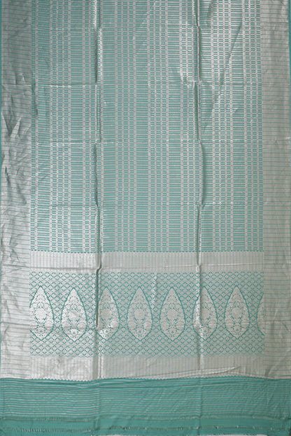 Vaanya Banaras Silk Brocade Blue Saree