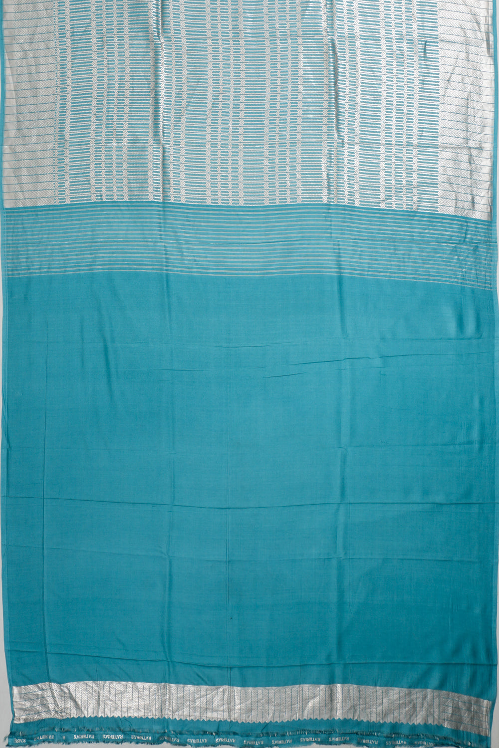 Vaanya Banaras Silk Brocade Blue Saree