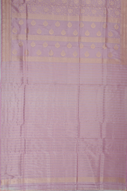 Vaanya Banaras Silk Brocade Lavender Saree