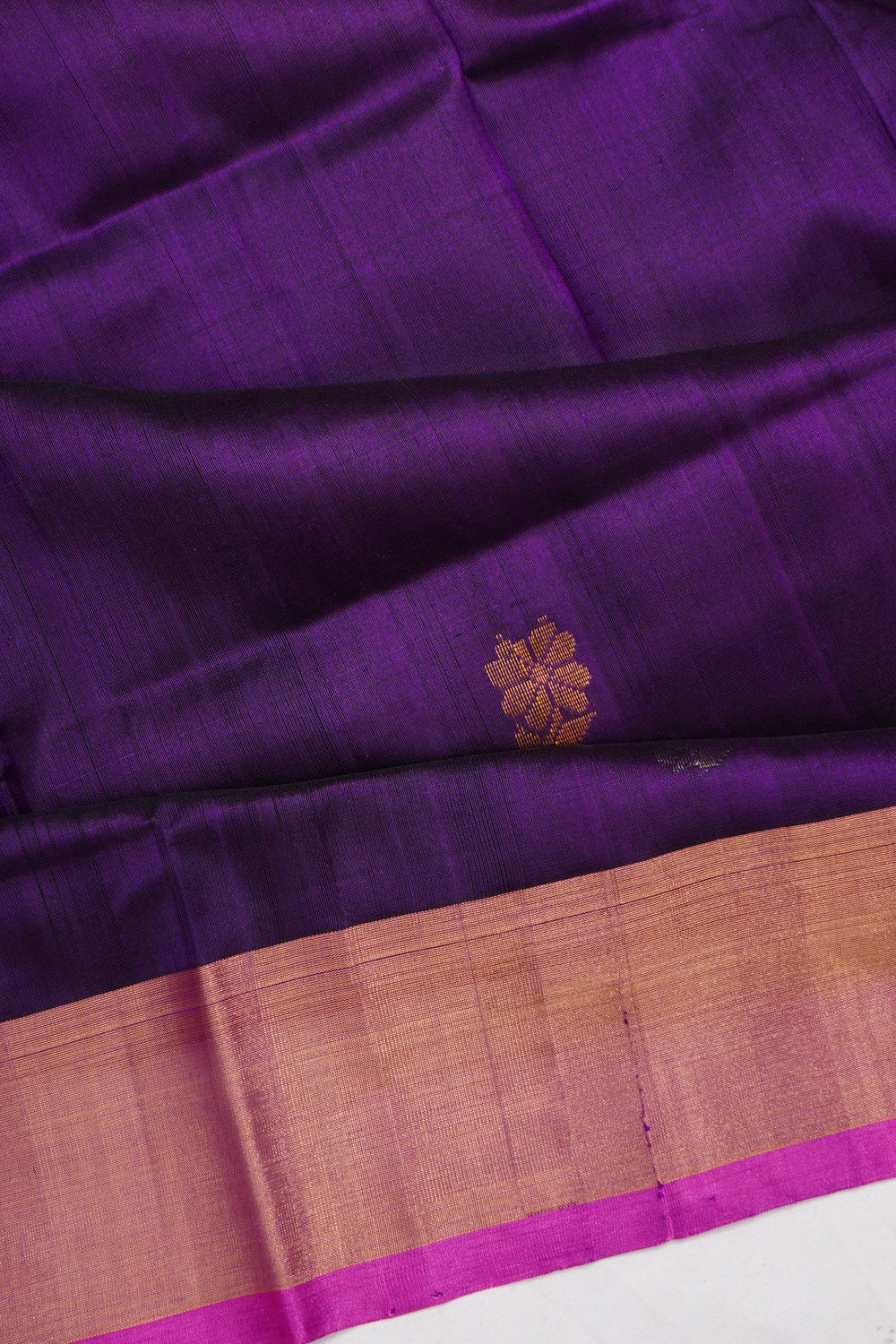 Uppada Silk Butta Purple Saree