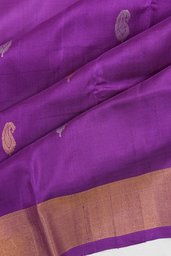 Uppada Silk Butta Purple Saree