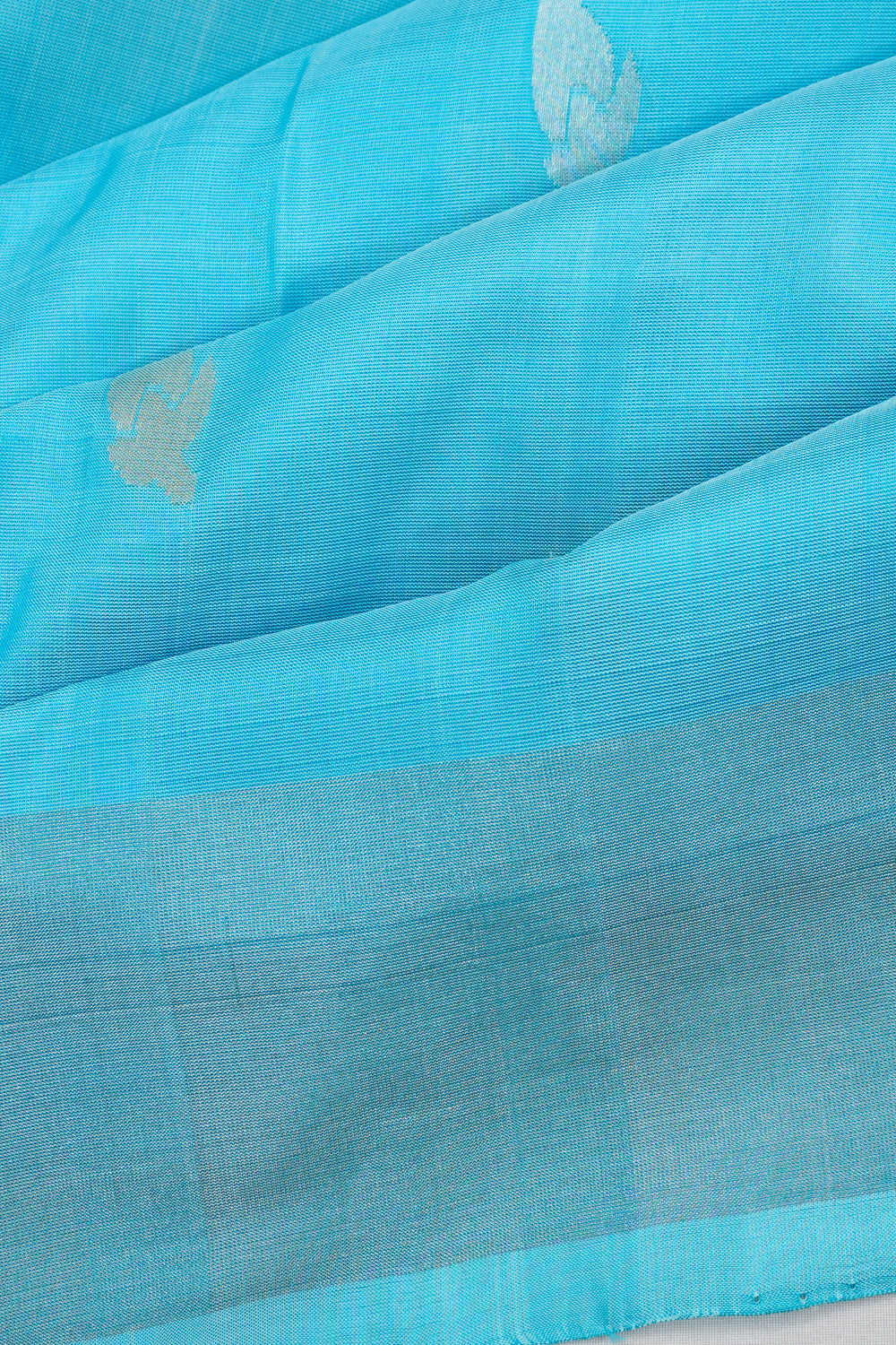 Uppada Silk Butta Sky Blue Saree