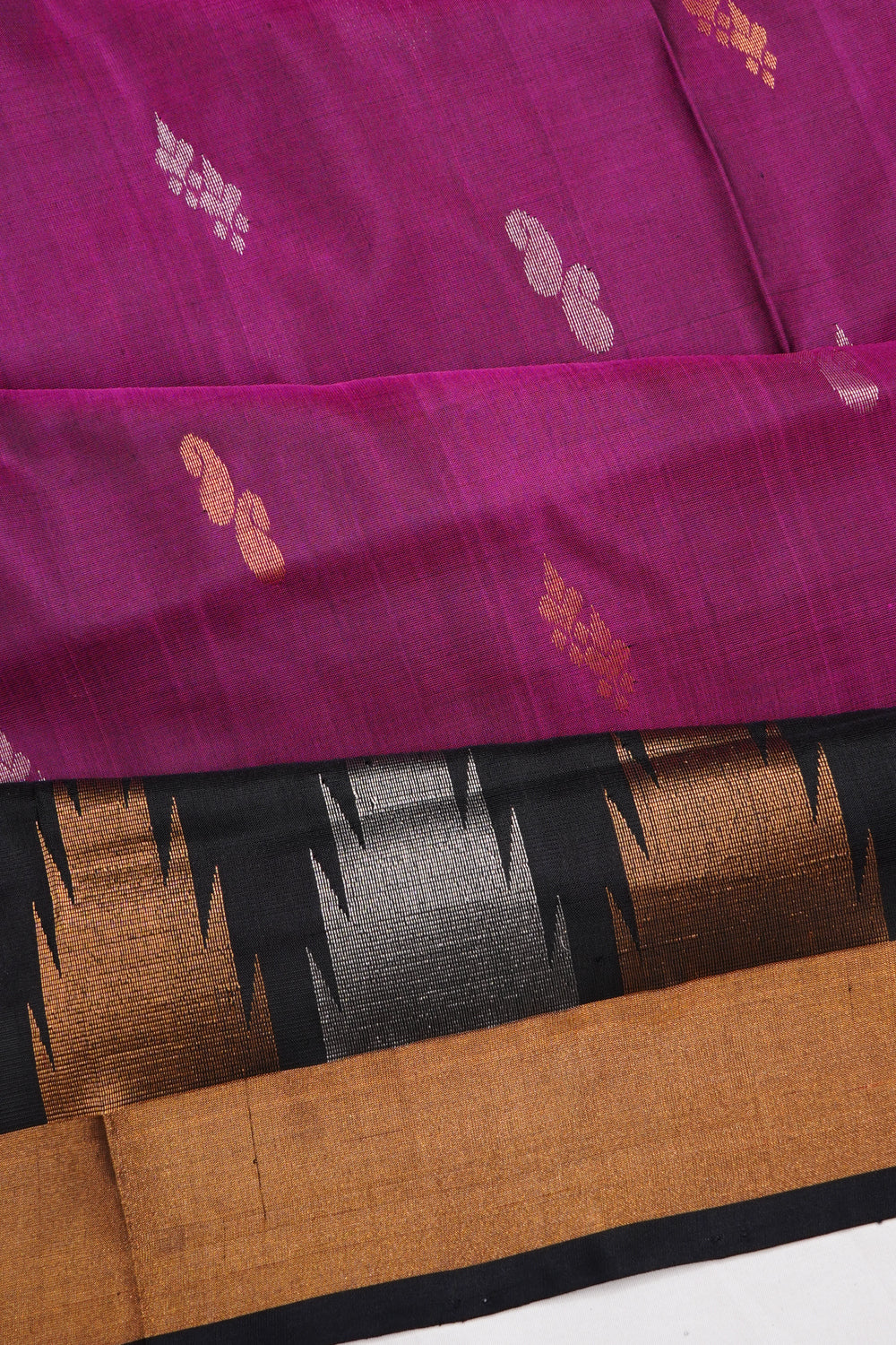 Uppada Silk Butta Pink Saree