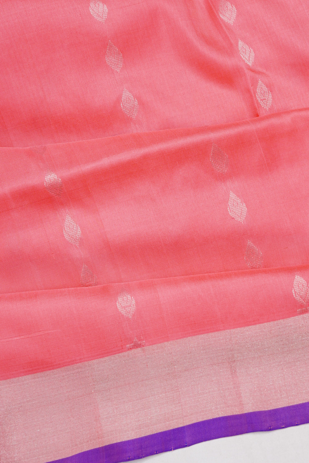 Uppada Silk Brocade Pink Saree