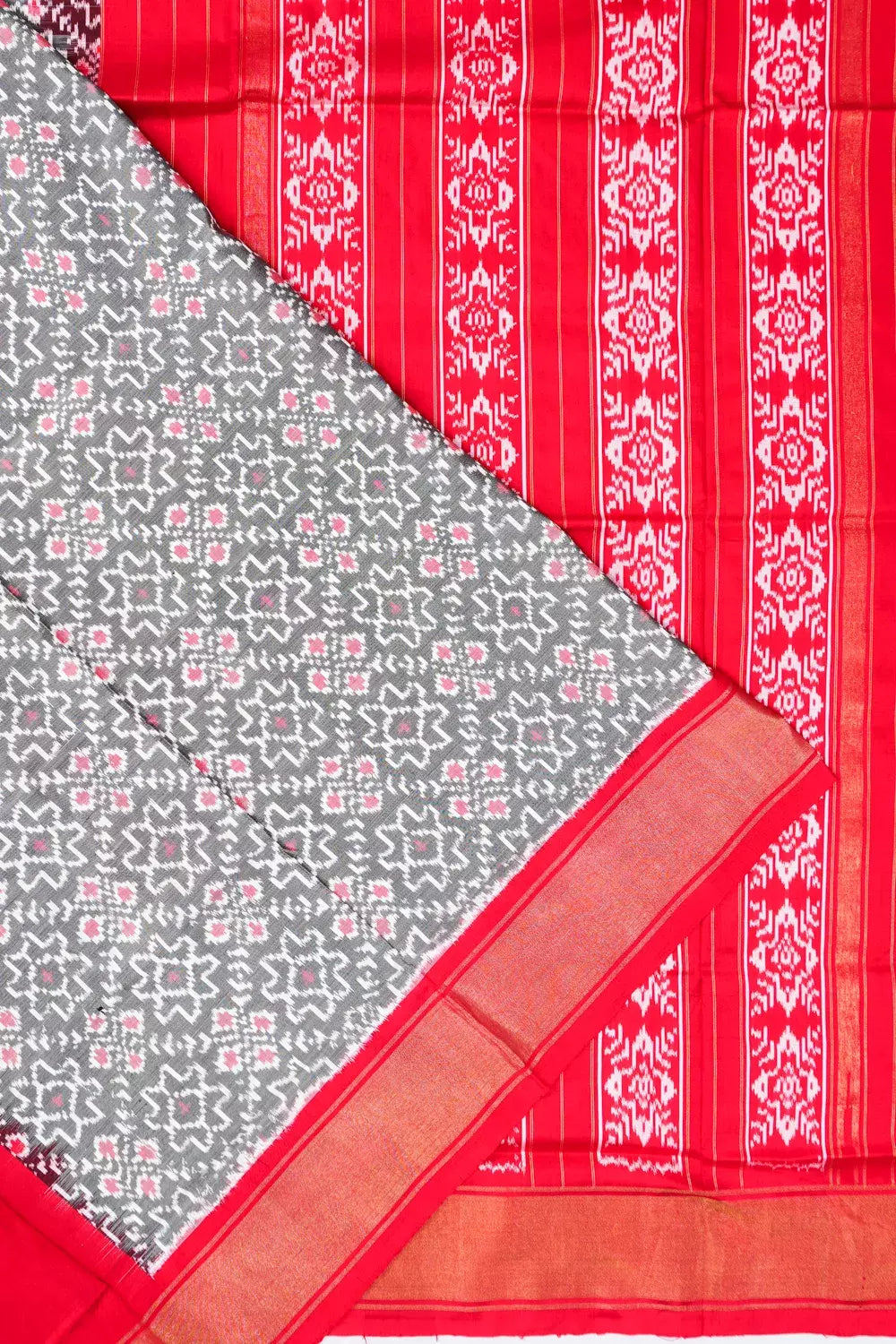 Pochampally Silk Ikat Black Saree