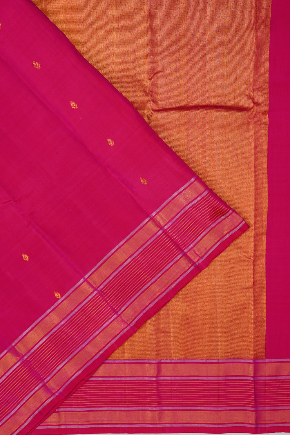 Taranga Kanchi Silk Butta Pink Saree