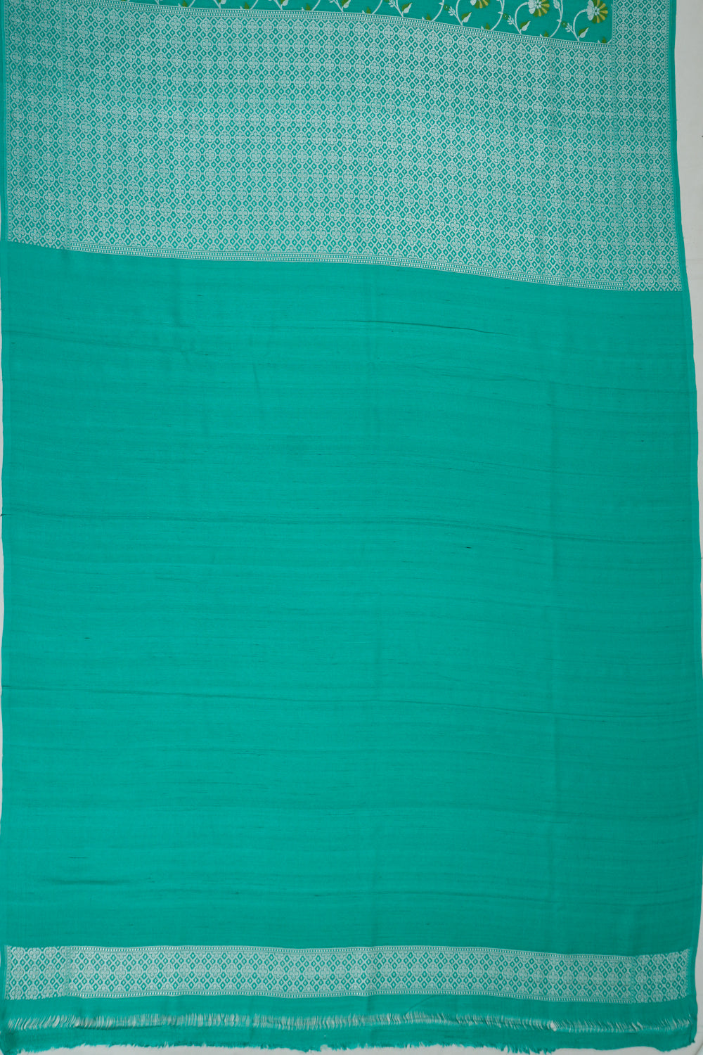 Vaanya Banaras Silk Brocade Blue Saree