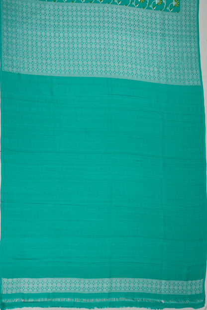 Vaanya Banaras Silk Brocade Blue Saree