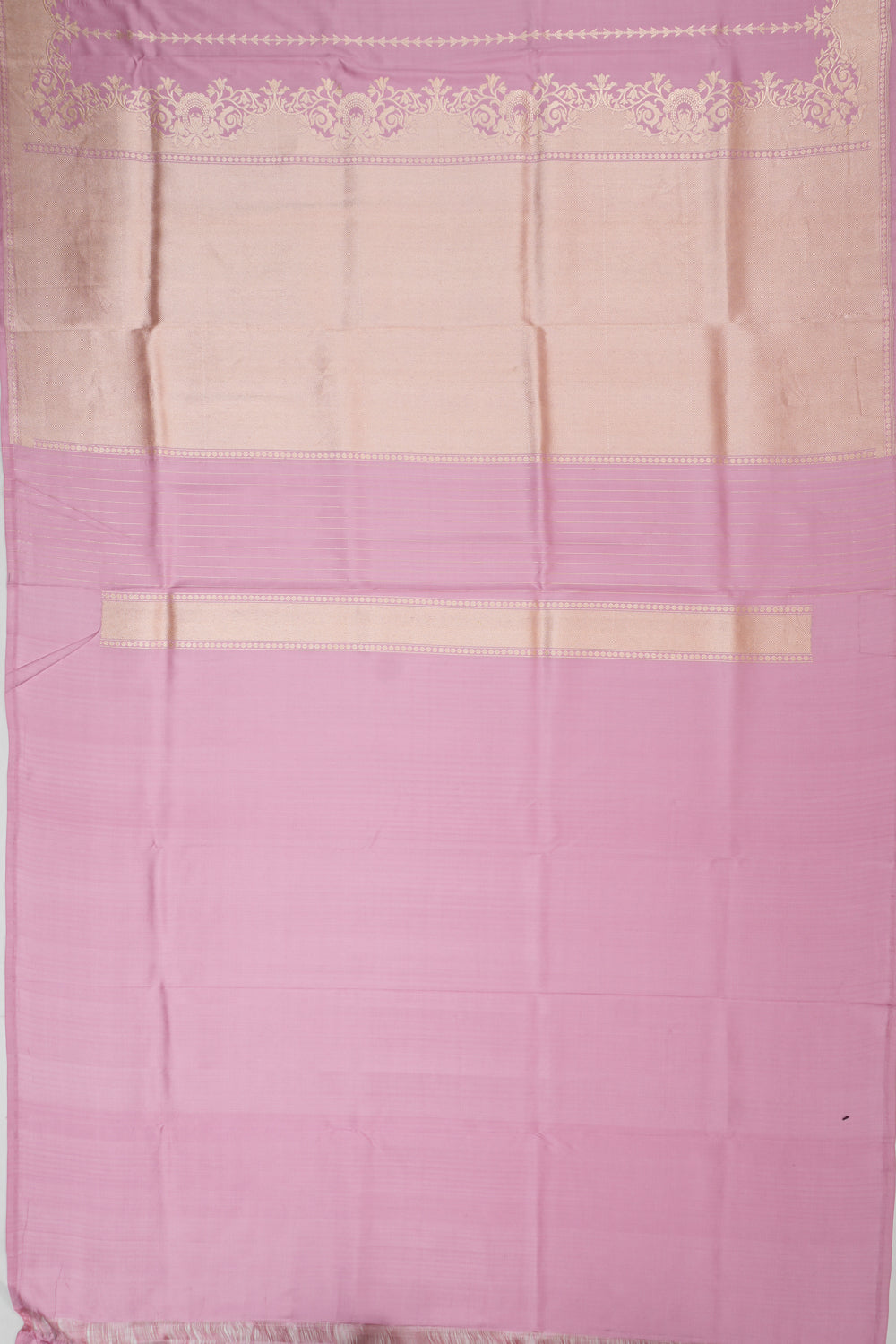 Banarasi Silk Butta Lavender Saree