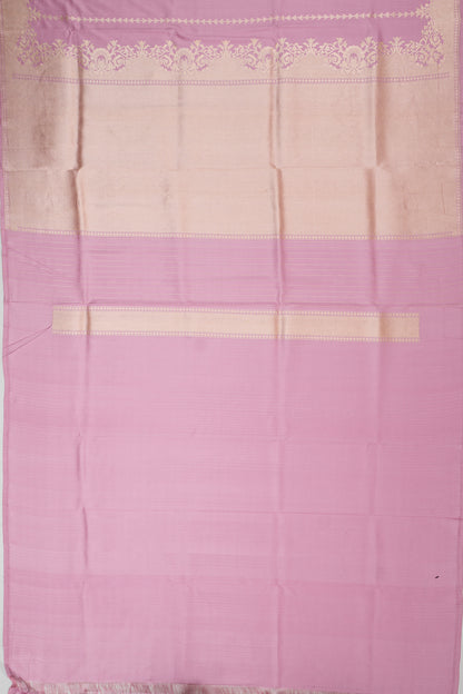 Banarasi Silk Butta Lavender Saree