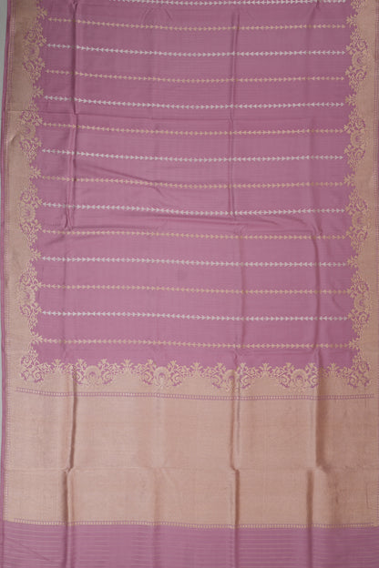 Banarasi Silk Butta Lavender Saree