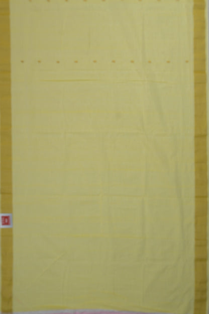 Paithani Cotton Butta Green Saree
