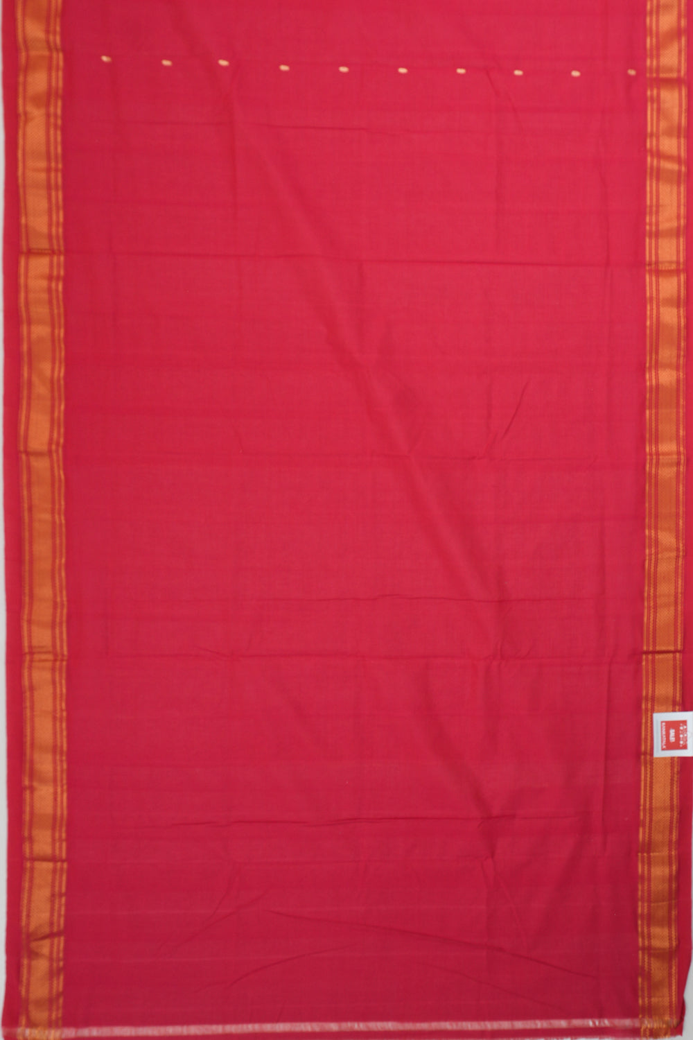 Paithani Cotton Butta Pink Saree