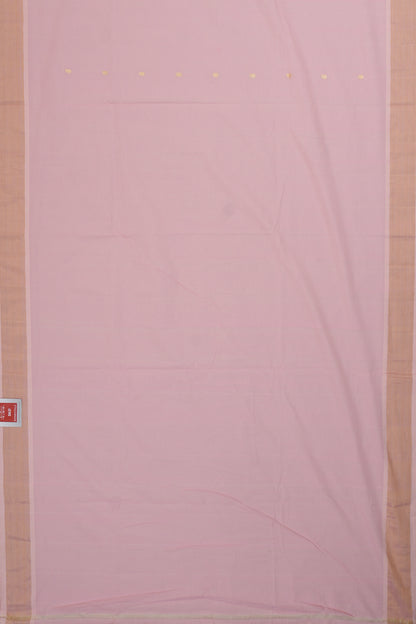 Paithani Cotton Butta Baby Pink Saree