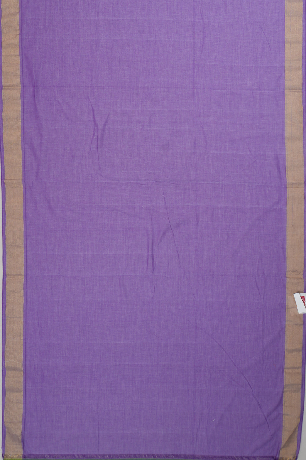 Paithani Cotton Butta Lavender Saree