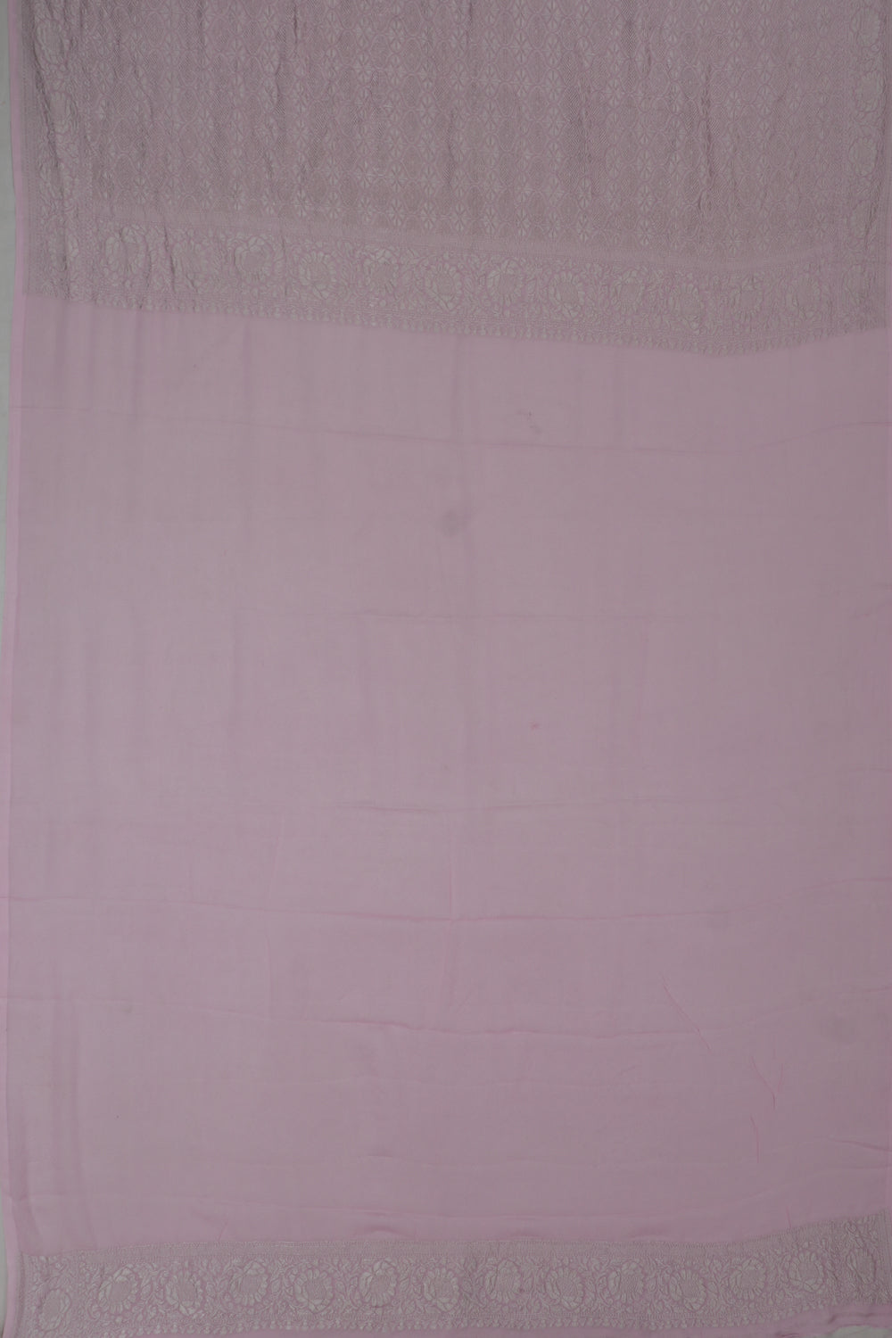 Banarasi Georgette Butta Pink Saree