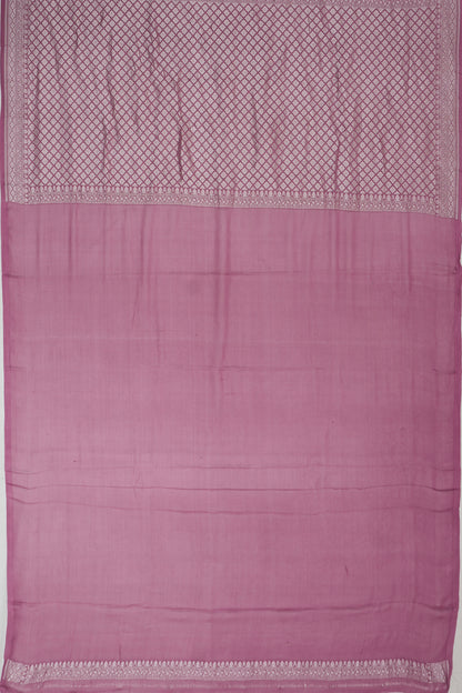 Banarasi Georgette Butta White Saree