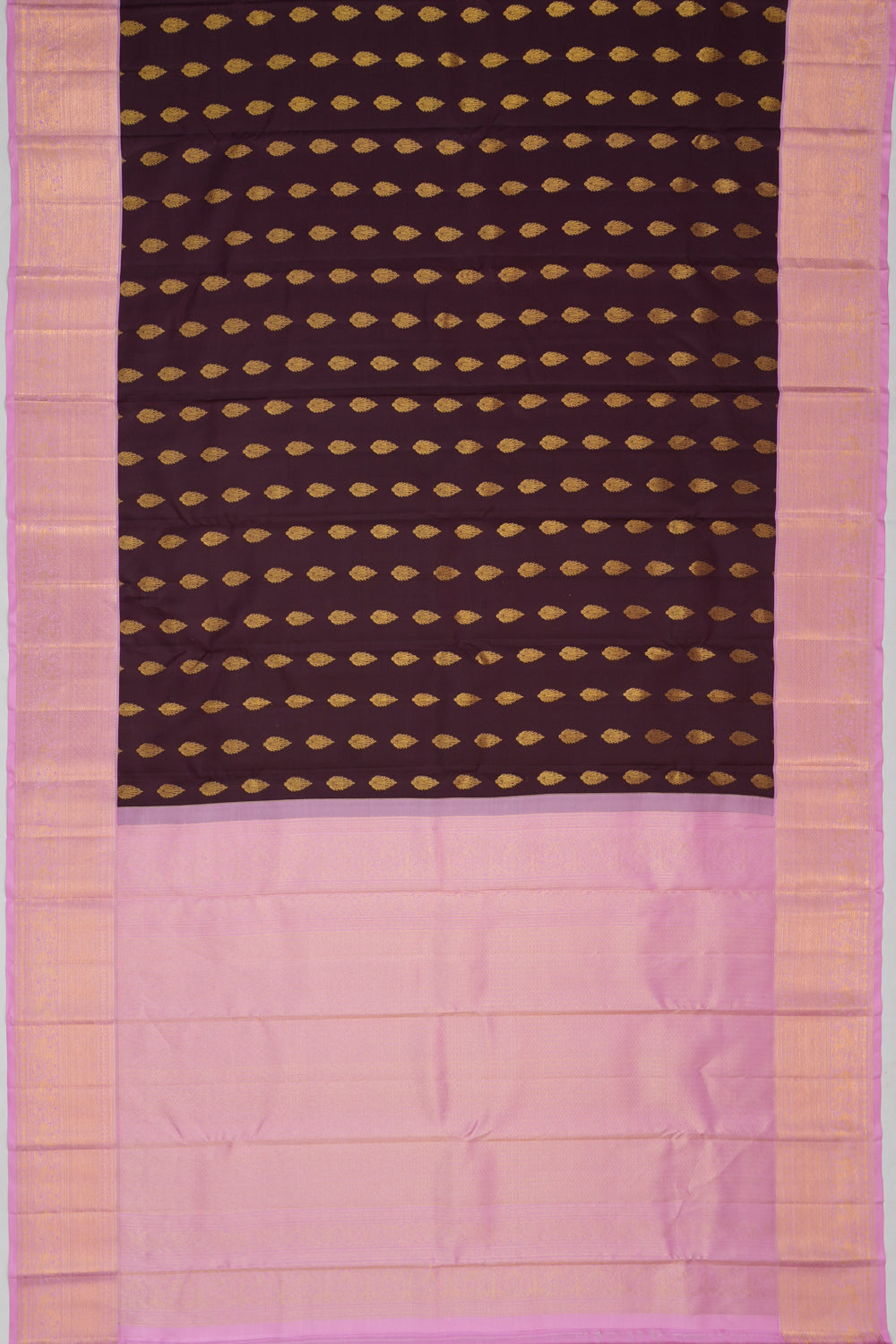 Taranga Kanchi Silk Brocade Purple Saree