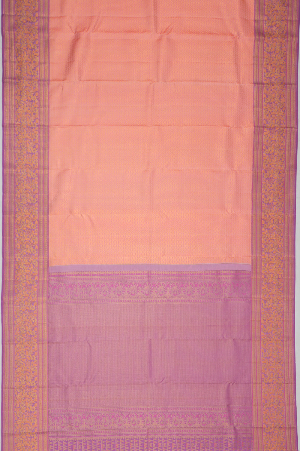 Taranga Kanchi Silk Brocade Pink Saree