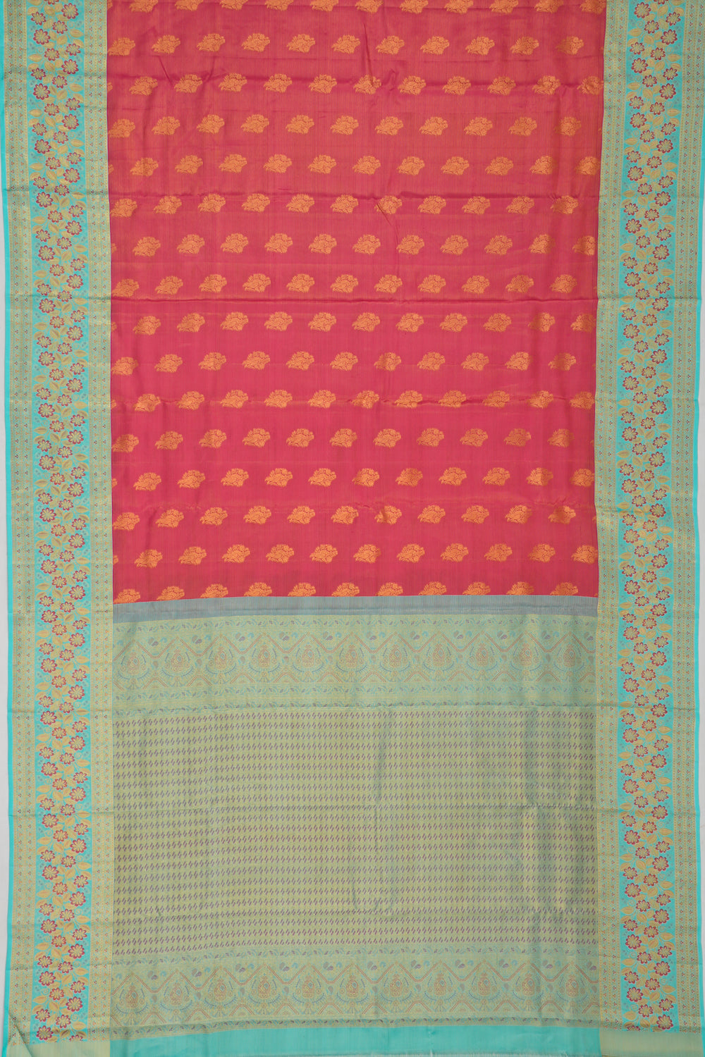 Taranga Kanchi Silk Butta Pink Saree