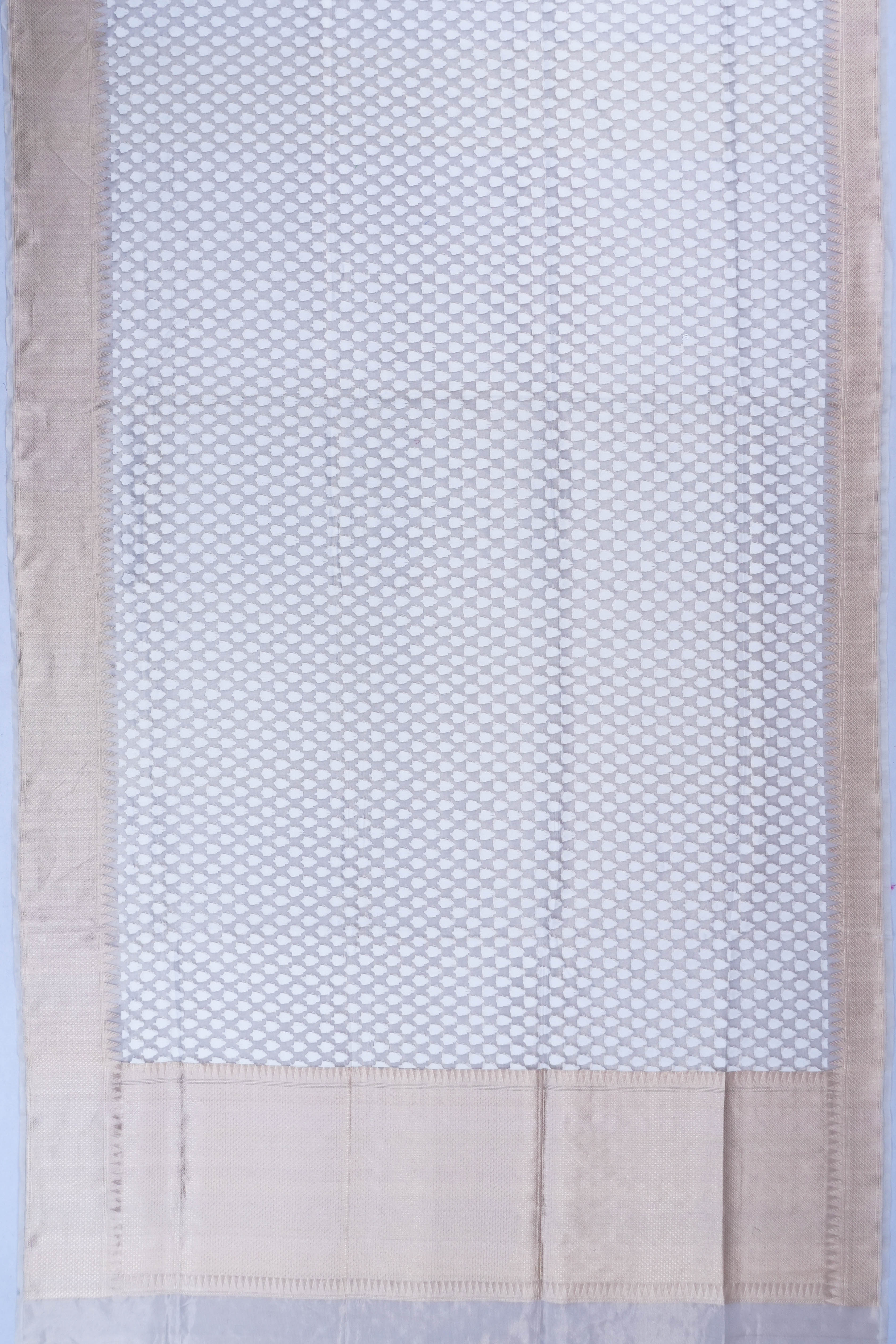 Vaanya Banaras Georgette Brocade Lavender Saree