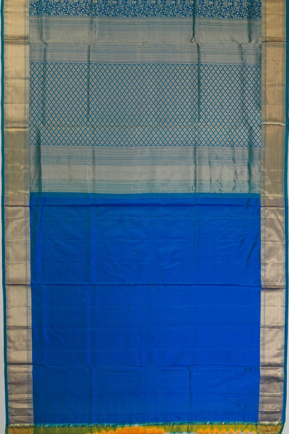 Taranga Kanchi Silk Brocade Blue Saree