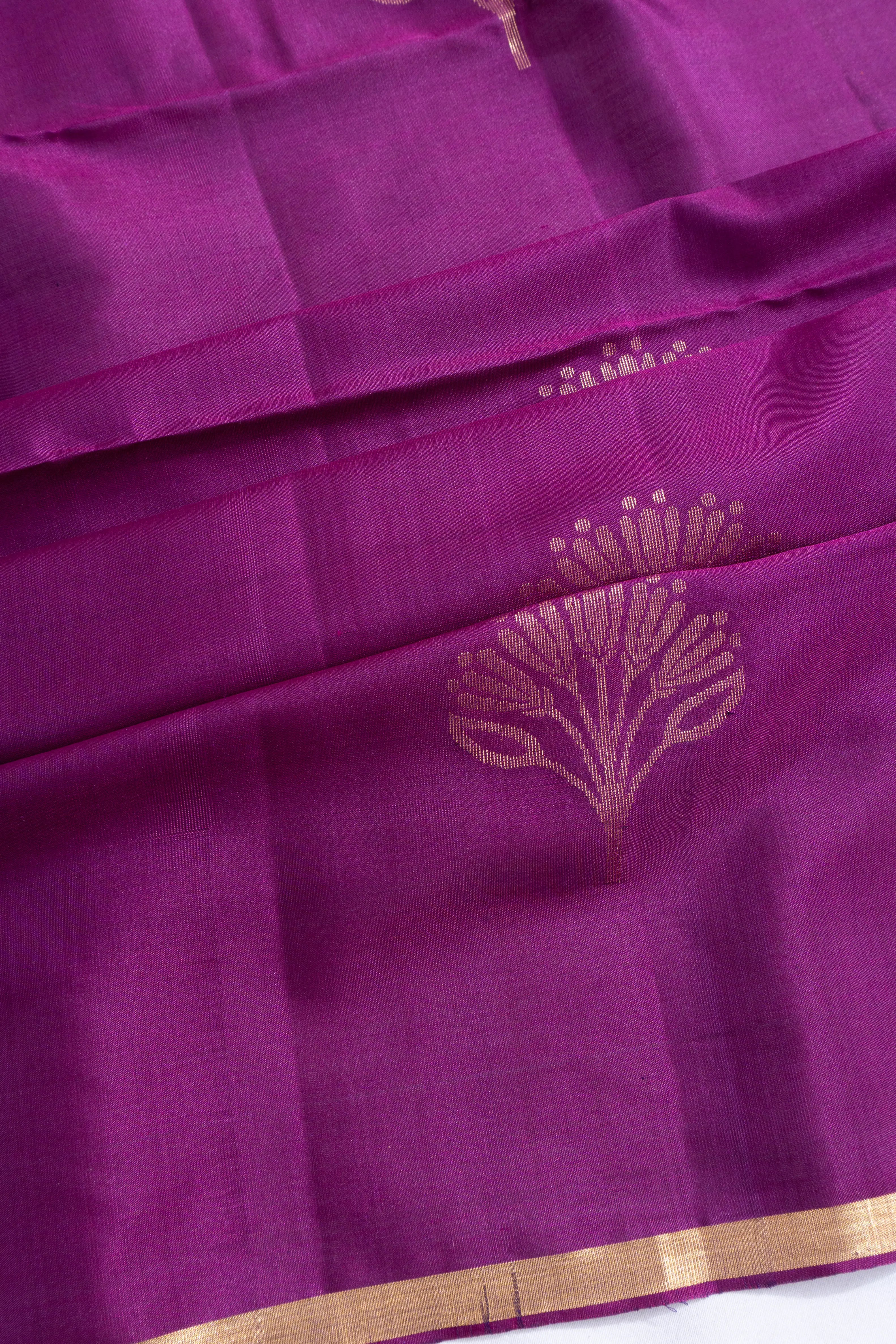 Coimbatore Soft Silk Butta Purple Saree
