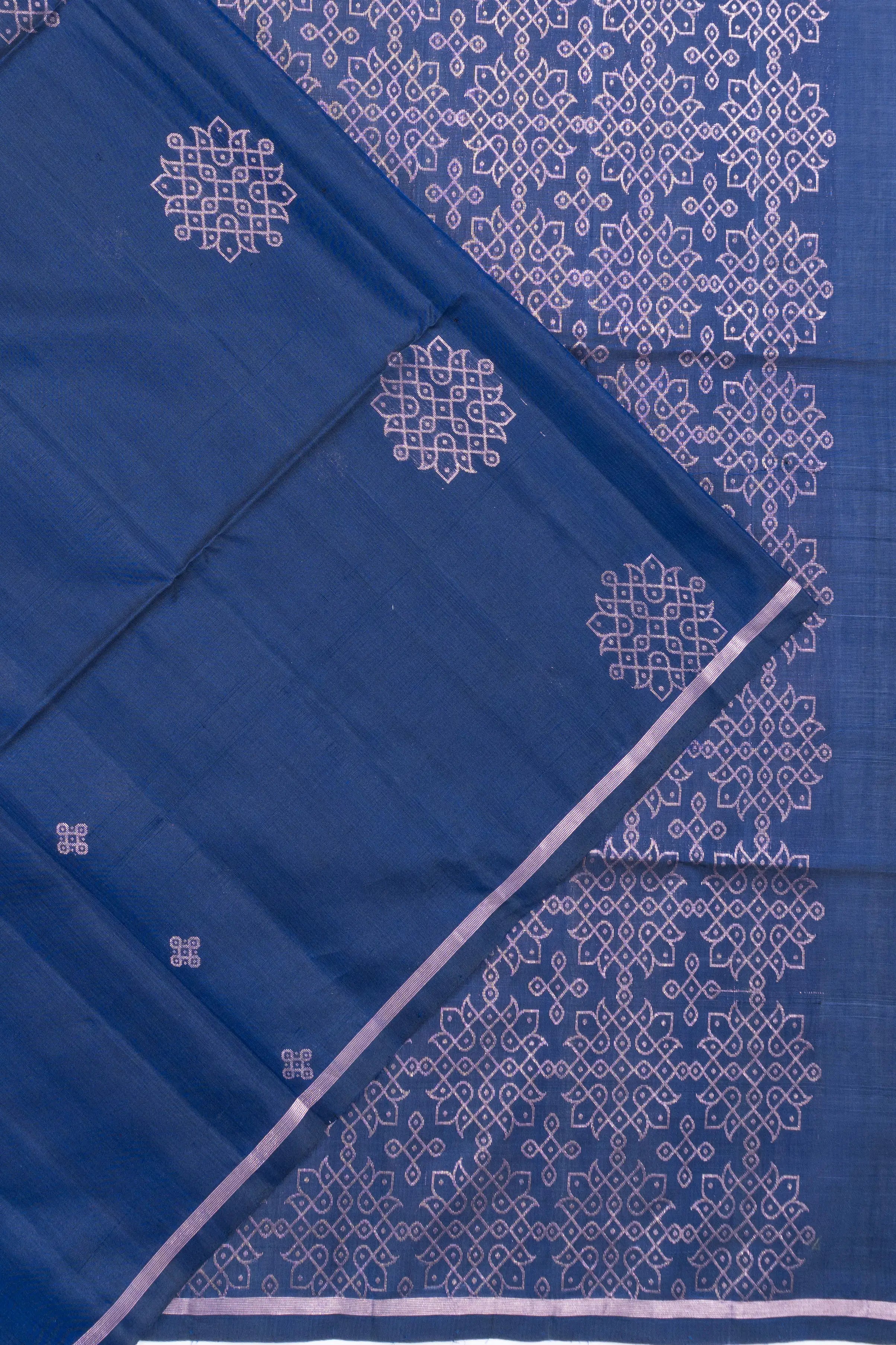 Coimbatore Soft Silk Butta Blue Saree