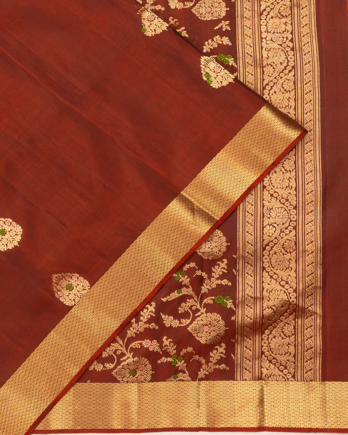 Coimbatore Soft Silk Butta Maroon Saree