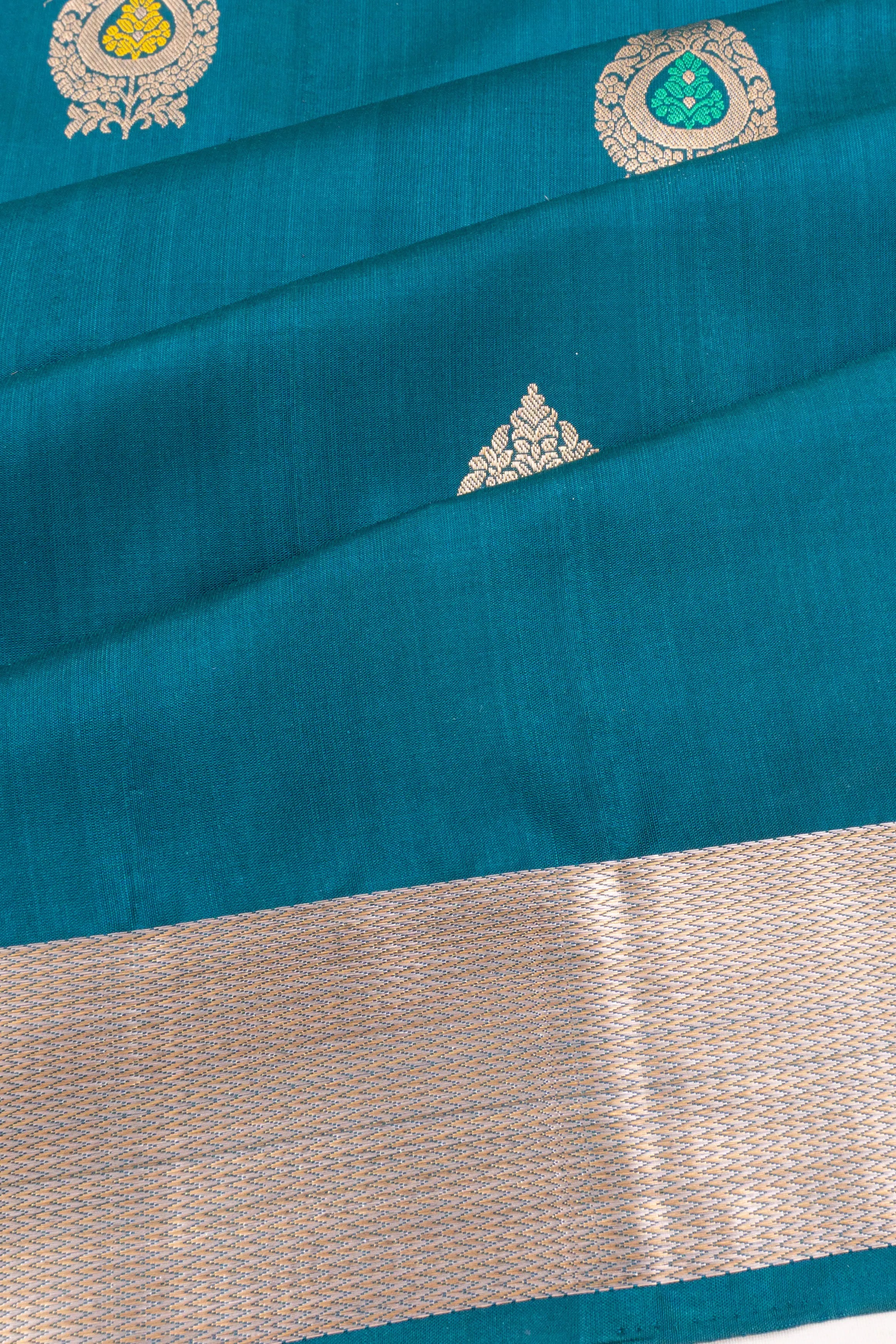Coimbatore Soft Silk Butta Dark Blue Saree