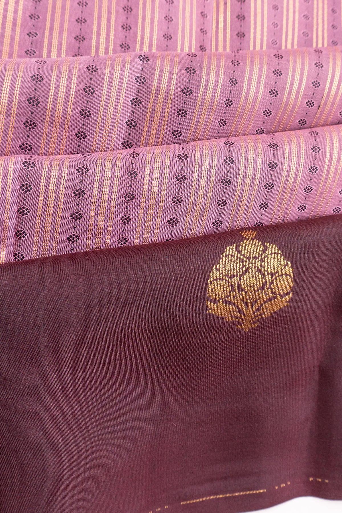 Coimbatore Soft Silk Lines And Butta Baby Pink Saree