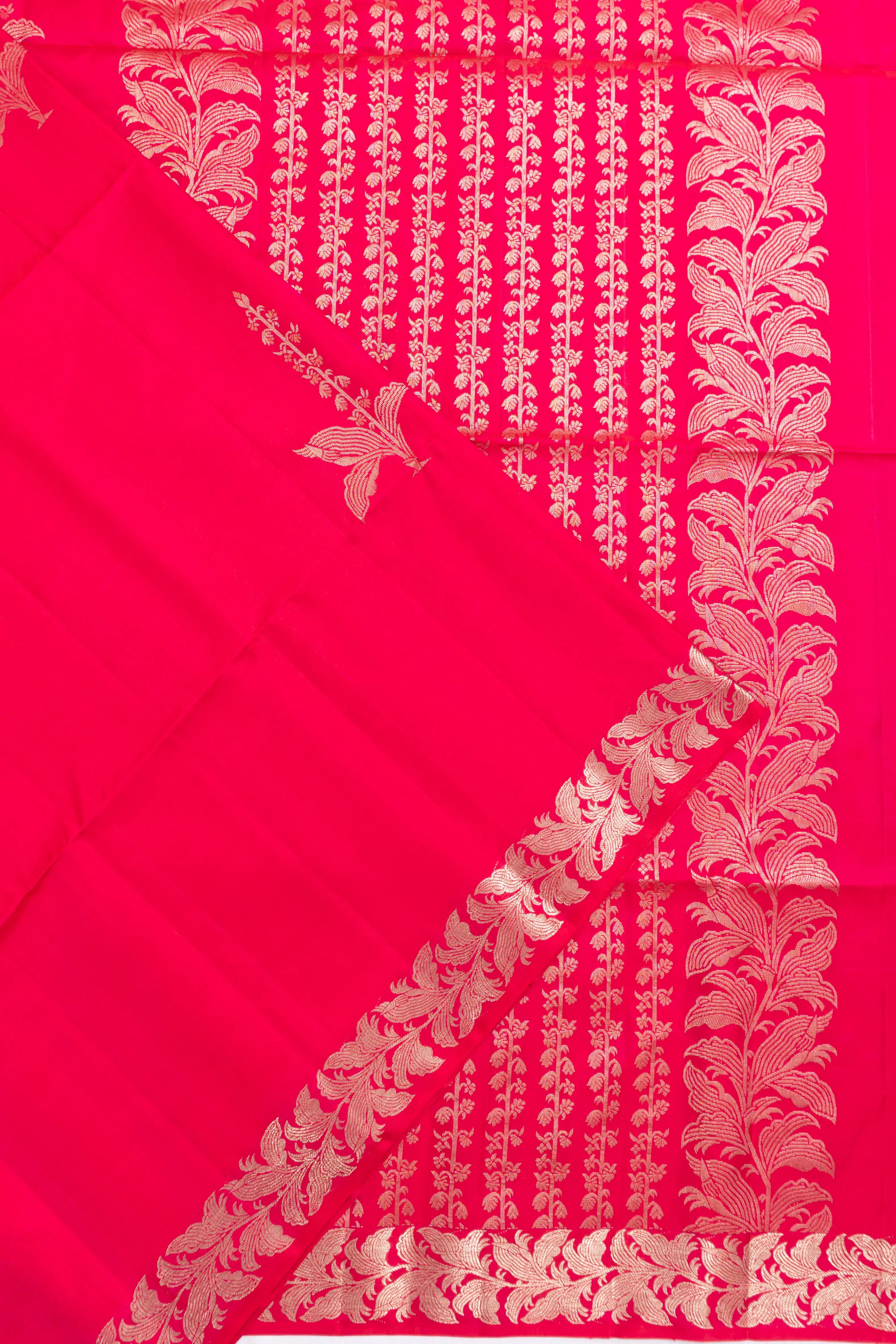Coimbatore Soft Silk Butta Pink Saree
