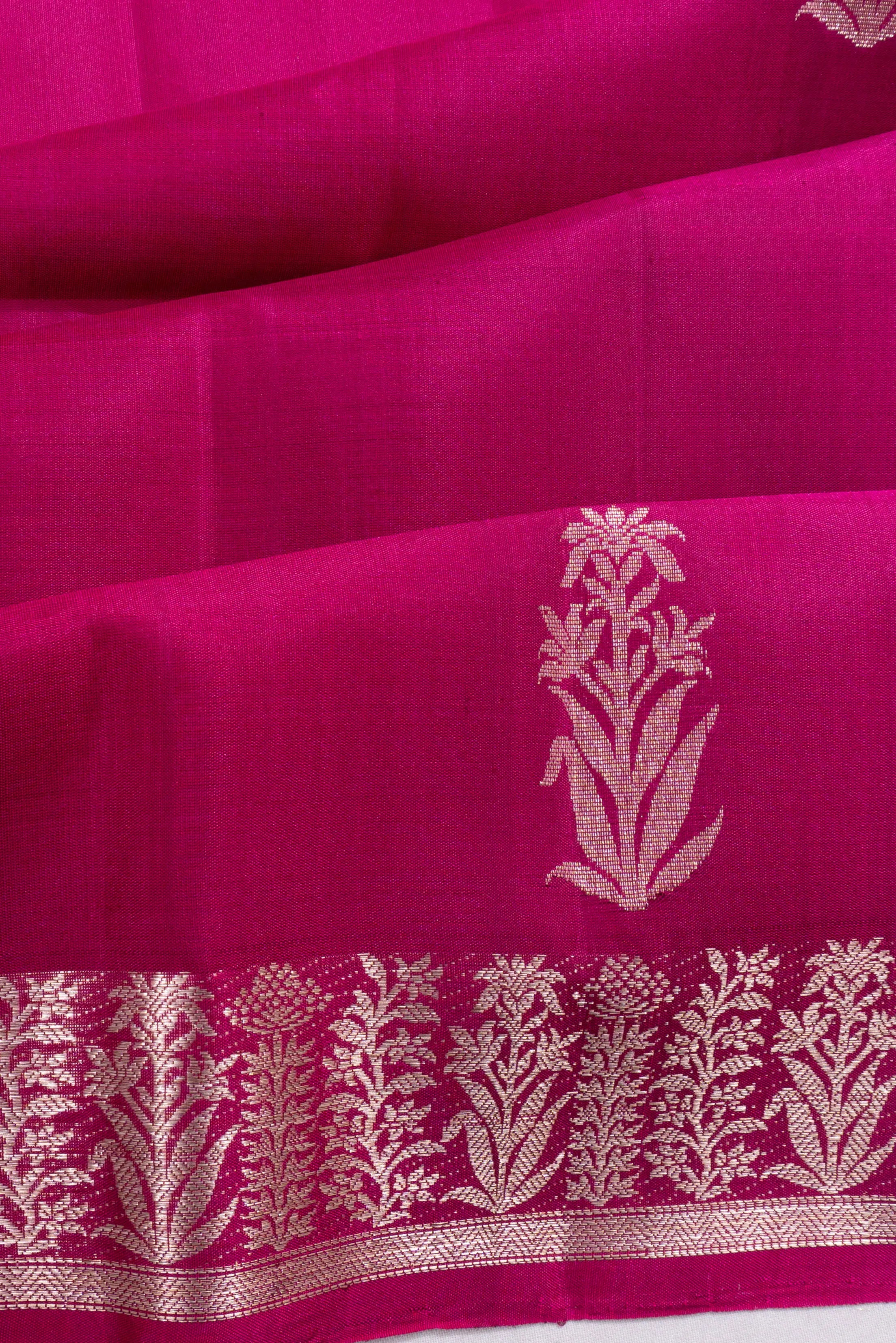 Coimbatore Soft Silk Butta Purple Saree