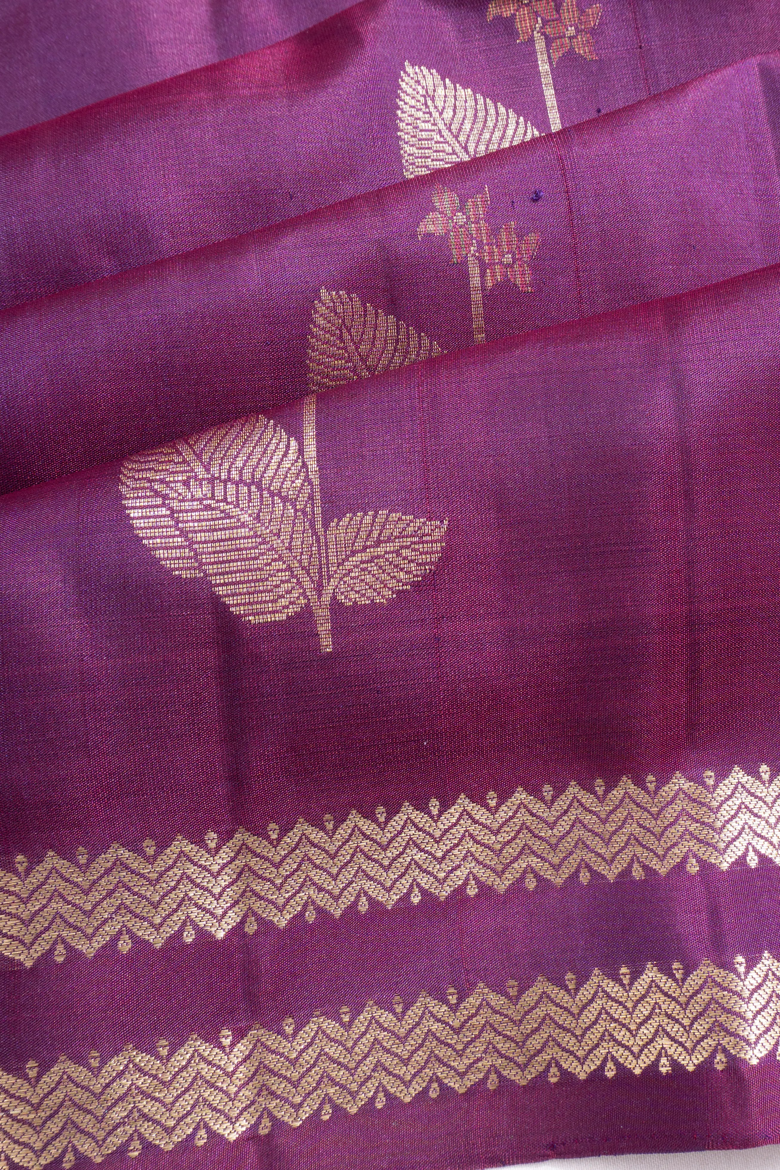 Coimbatore Soft Silk Butta Purple Saree